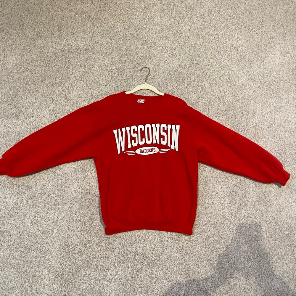 Wisconsin Badgers Red Sweatshirt